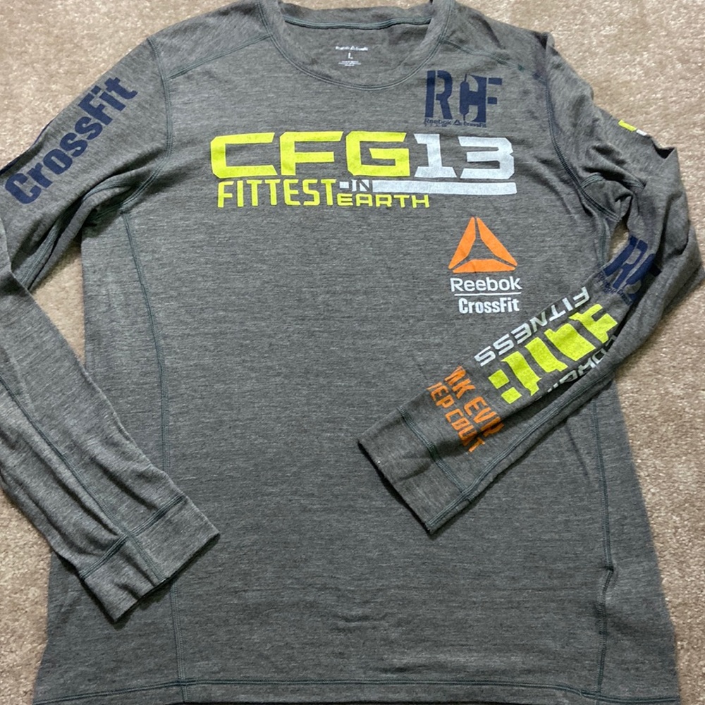 Reebok CrossFit longsleeve T-shirt size L